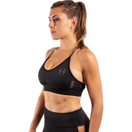 Venum Tecmo Sports Bra Black-Bronze