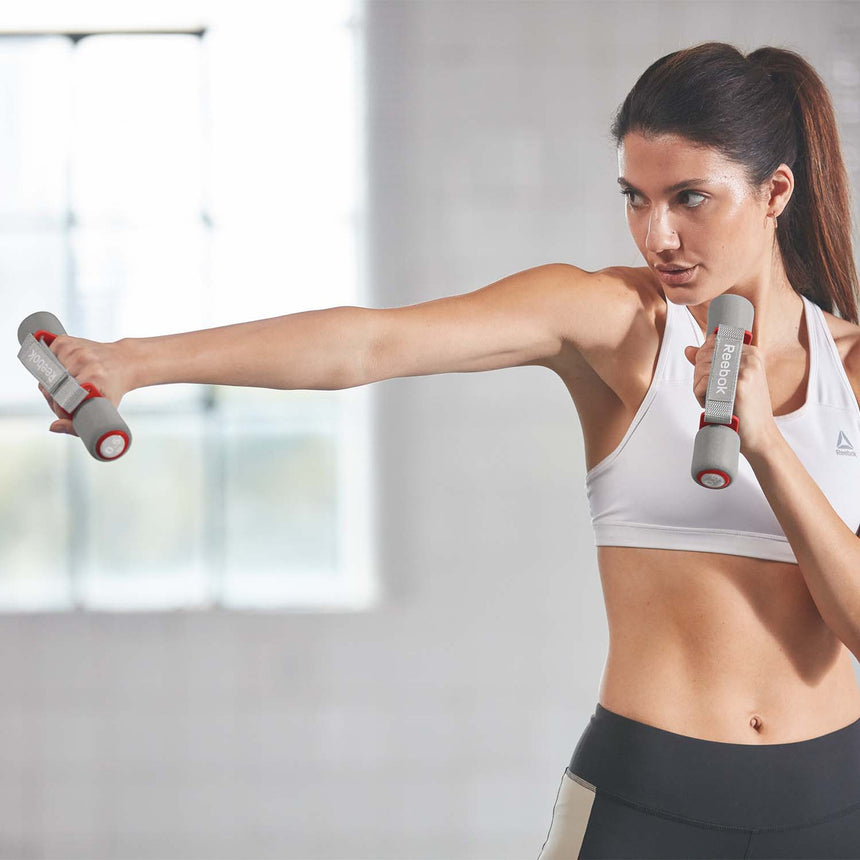 Reebok Softgrip 0.5kg Dumbells Red