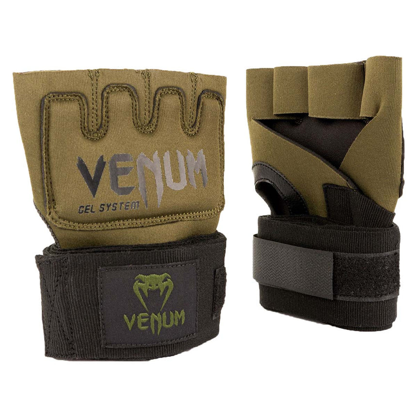 Venum Kontact Gel Wrap Gloves Khaki-Black