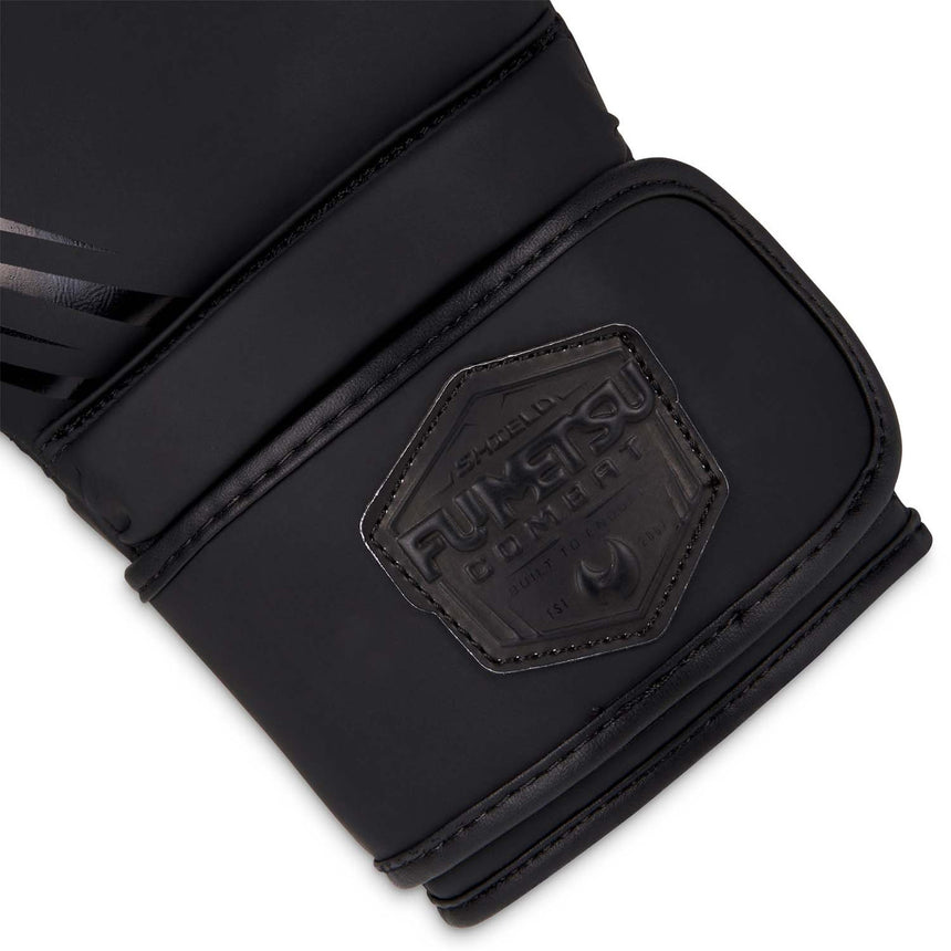 Fumetsu Shield Boxing Gloves Black-Black