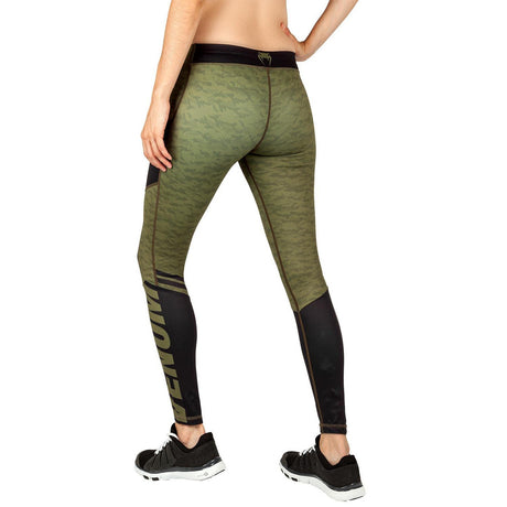 Venum Womens Power 2.0 Leggings Khaki/Black
