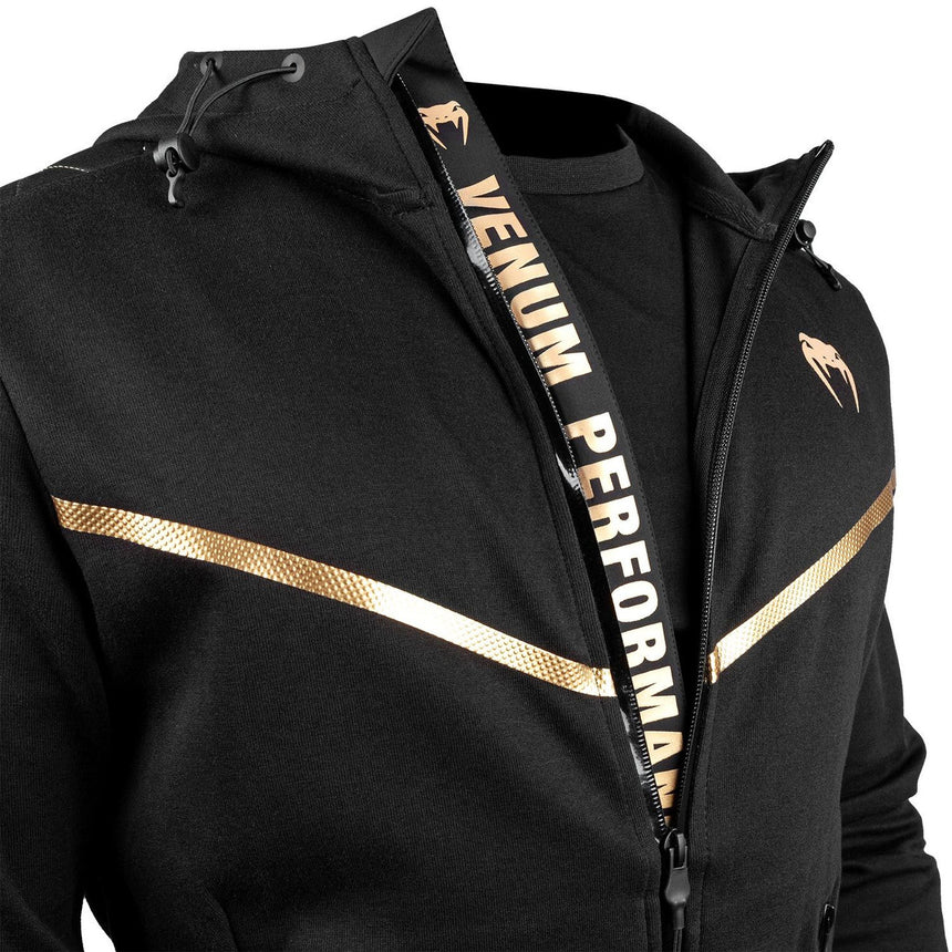 Venum Laser Evo Hoodie Black-Gold