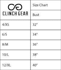 Clinch Gear Multi-Sport Racerback Sports Bra Coral