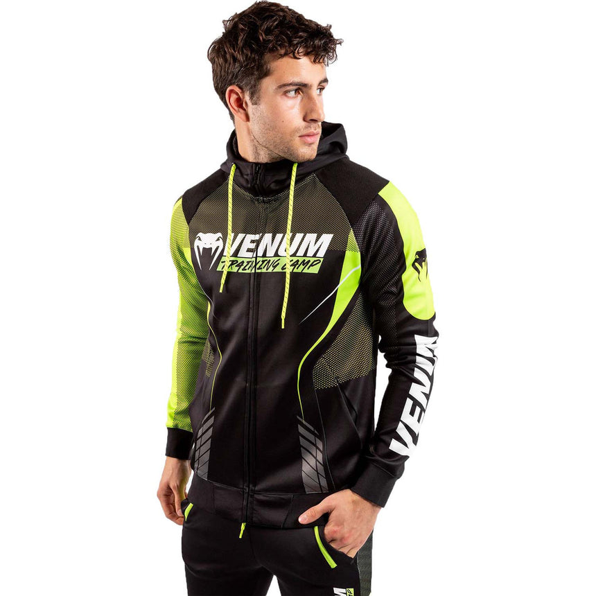 Venum Training Camp 3.0 Hoodie Black-Neo Yellow