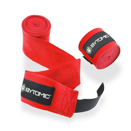 Bytomic 9ft Mexican Hand Wraps Red