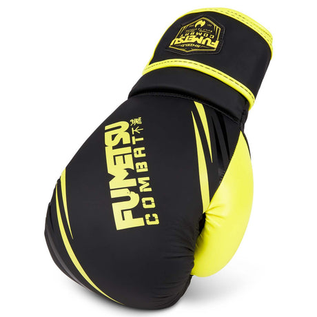 Fumetsu Shield Boxing Gloves Black-Neon
