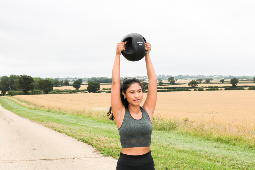 Bytomic Double Grip Medicine Ball 8kg