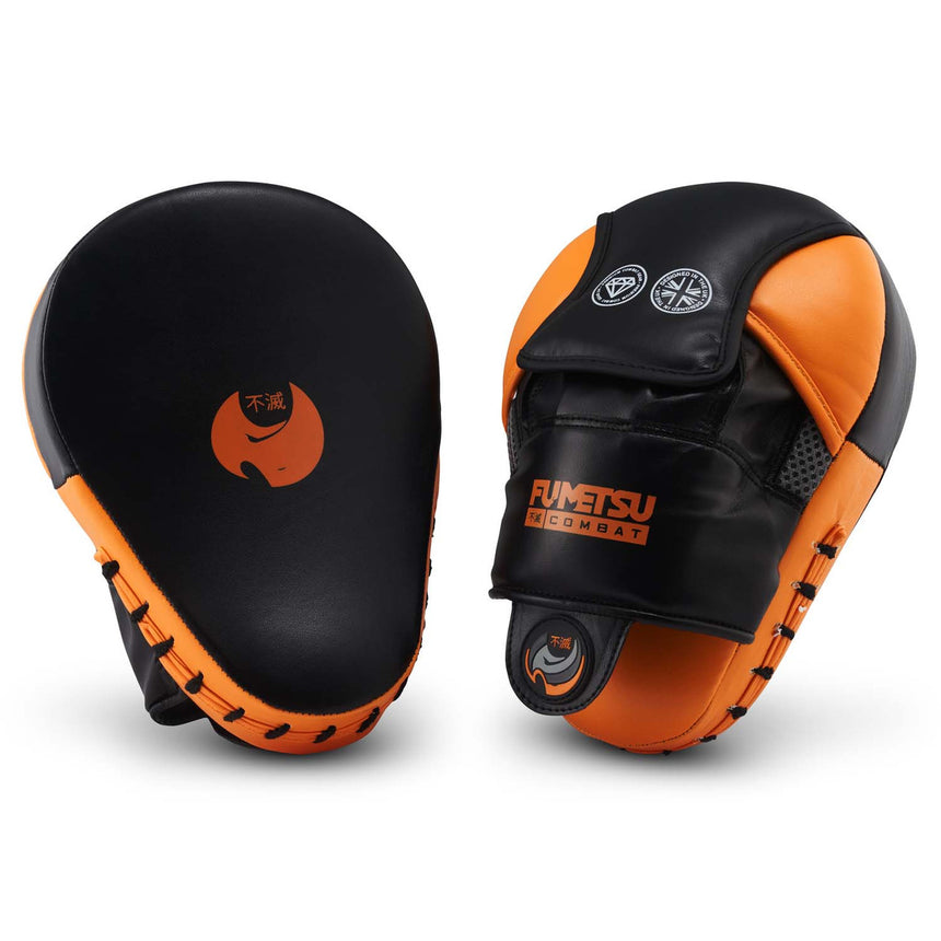 Fumetsu Ghost Focus Mitts Black Orange