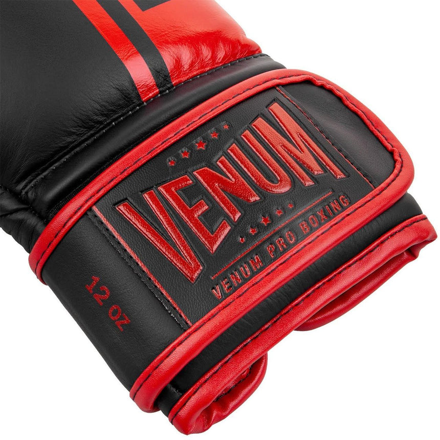 Venum Shield Pro Boxing Gloves Black/Red