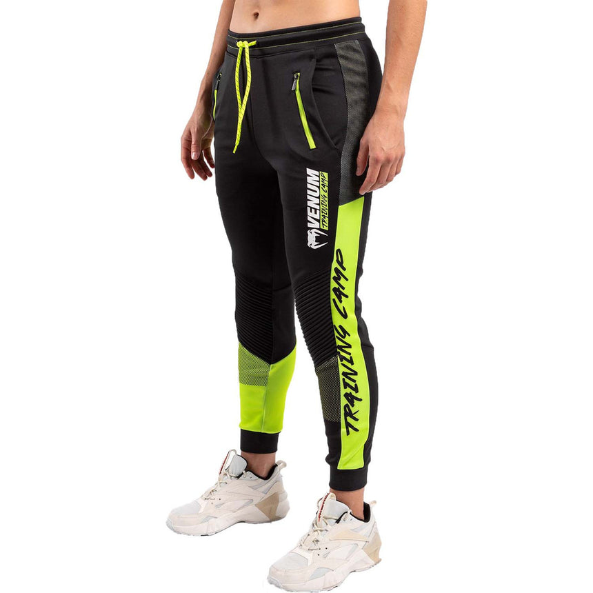 Venum Training Camp 3.0 Womens Joggers Black-Neo Yellow