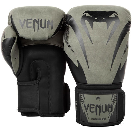 Venum Impact Boxing Gloves Khaki/Black