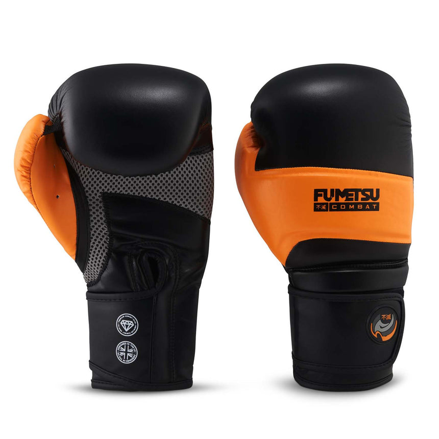Fumetsu Ghost Boxing Gloves Black-Orange