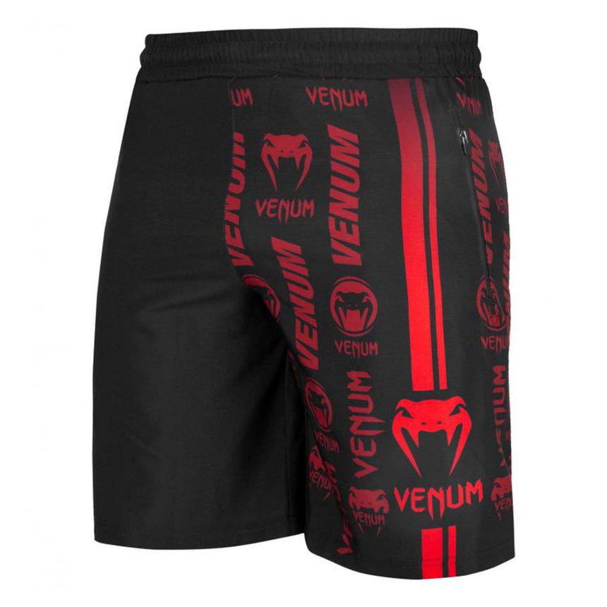 Venum Logos Training Shorts Black-Red