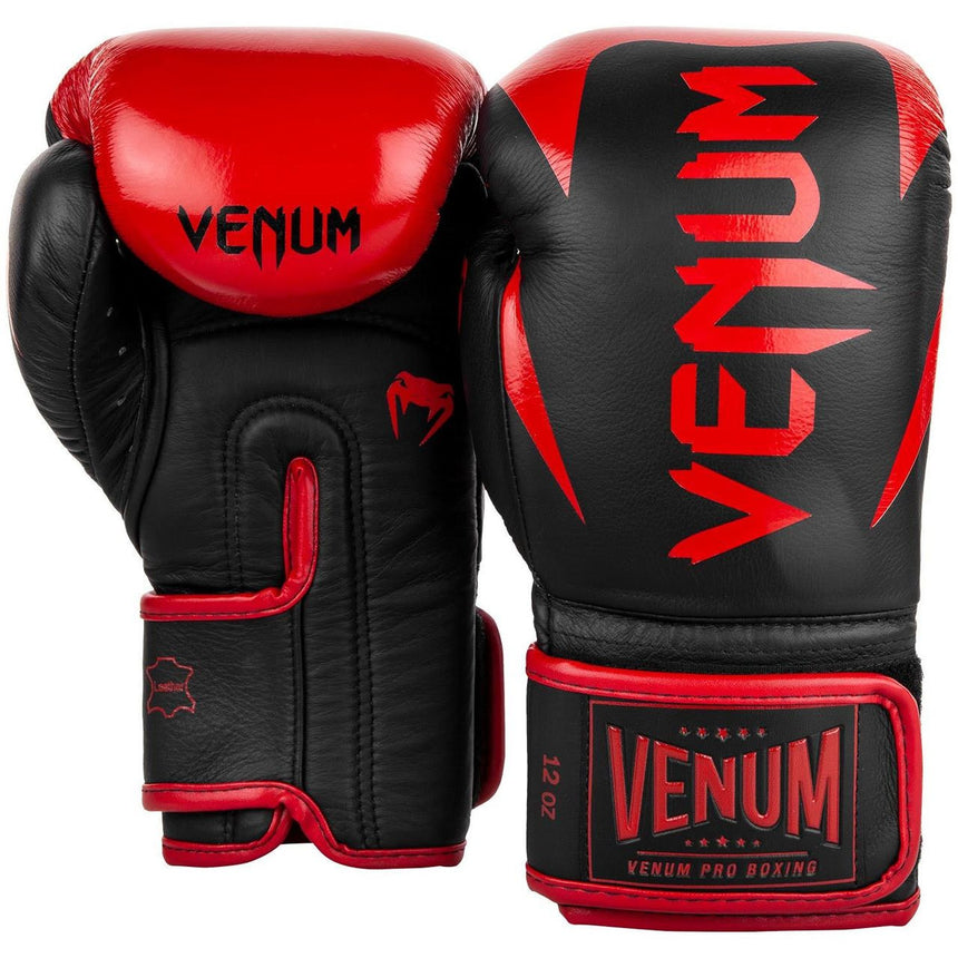 Venum Hammer Pro Boxing Gloves Black/Red