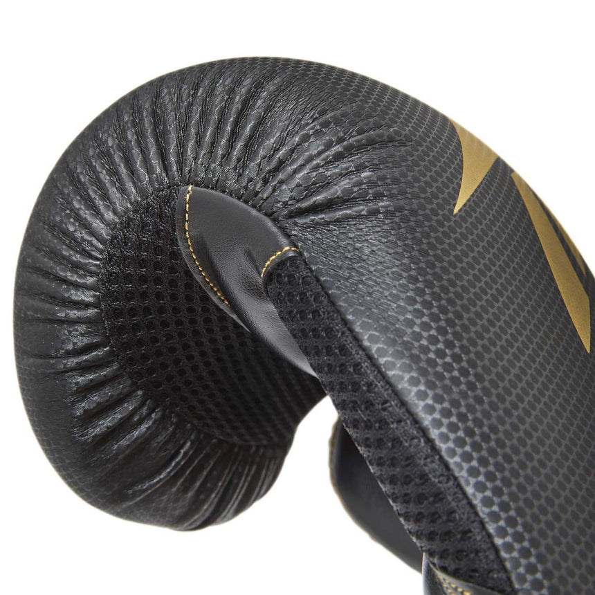 Reebok Boxing Gloves Black-Gold