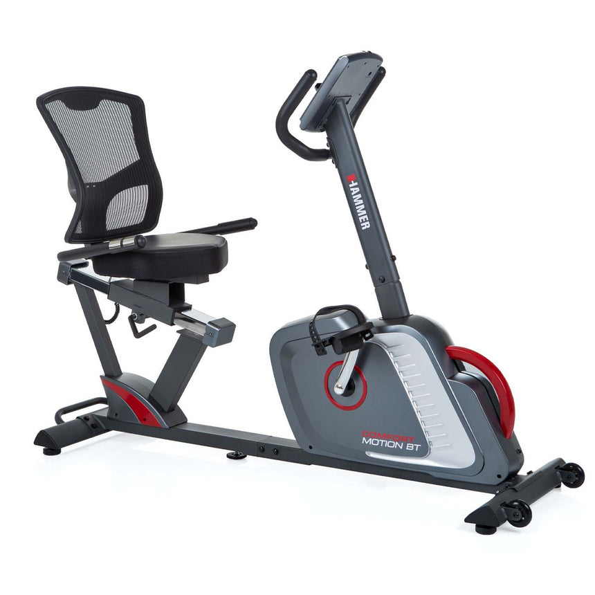 Hammer Fitness Comfort Motion BT Ergometer Exercise Bike