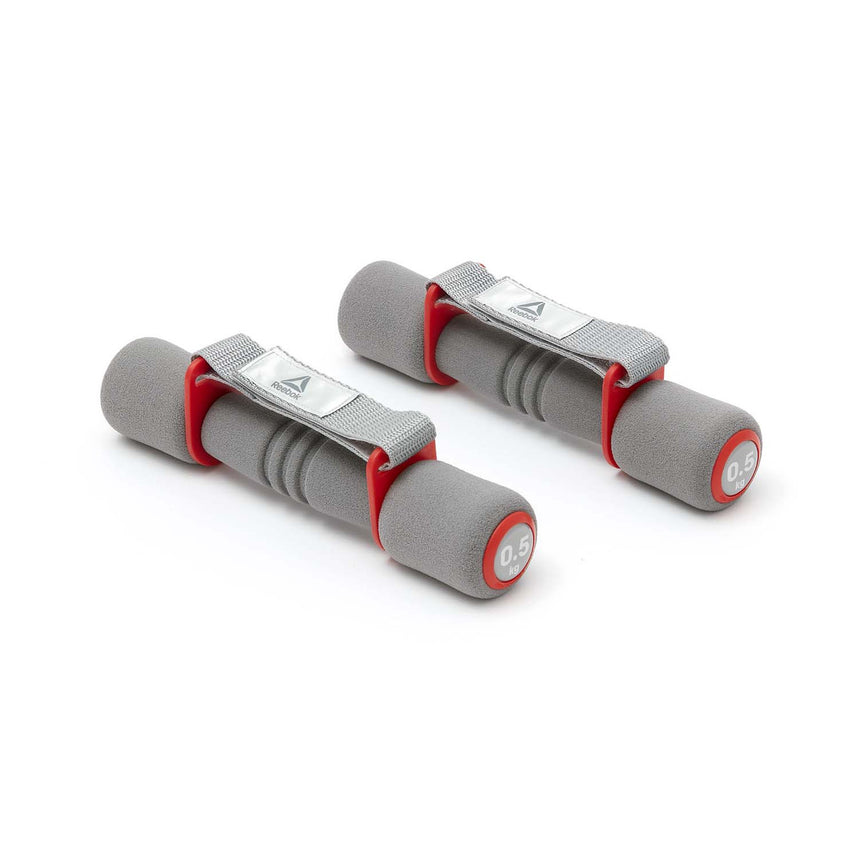 Reebok Softgrip 0.5kg Dumbells Red