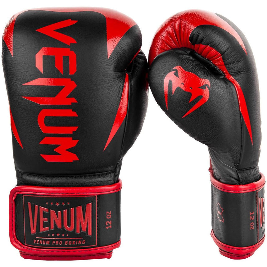 Venum Hammer Pro Boxing Gloves Black/Red