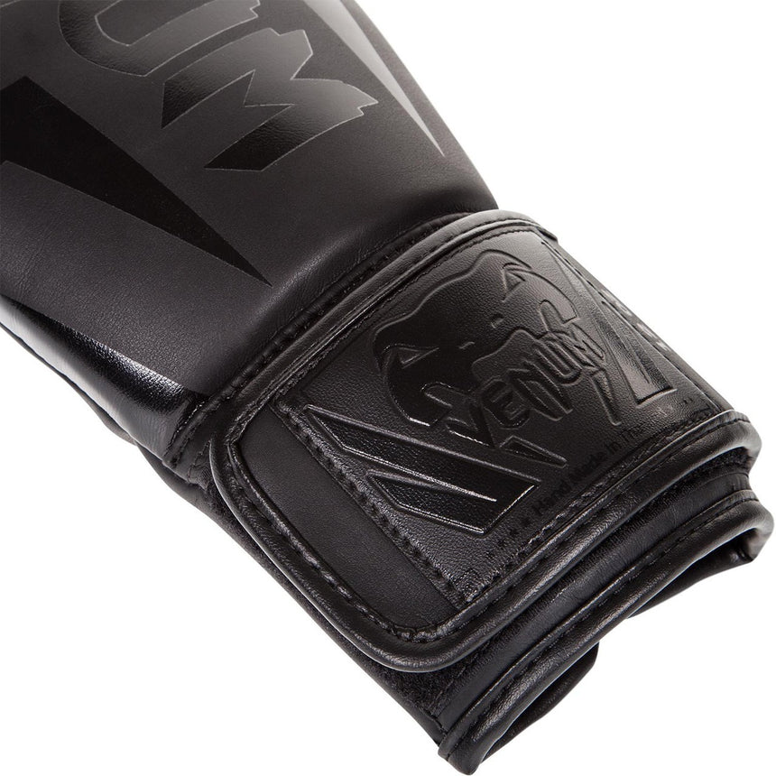 Venum Elite Boxing Gloves Black-Black