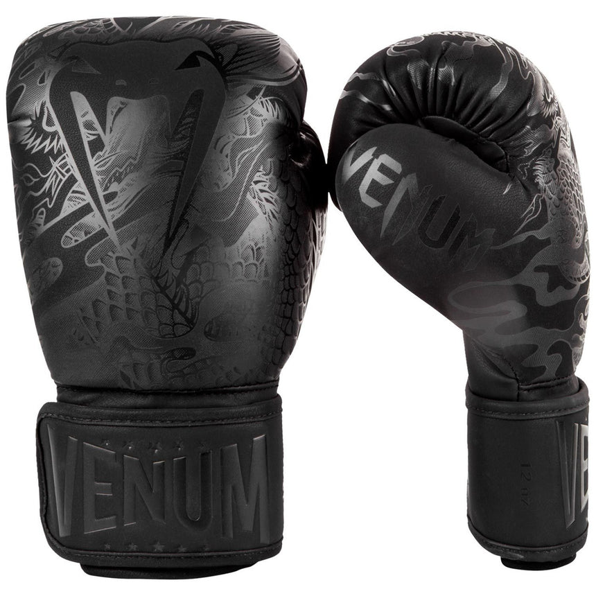 Venum Dragon's Flight Boxing Gloves Black