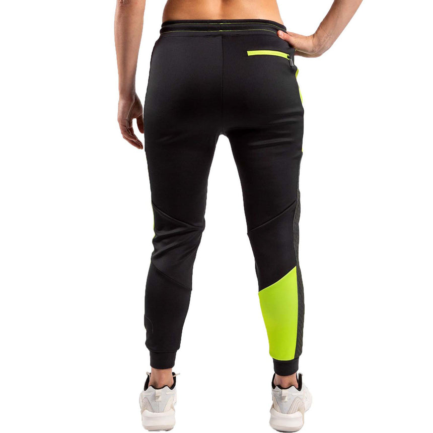 Venum Training Camp 3.0 Womens Joggers Black-Neo Yellow