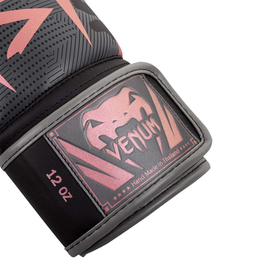 Venum Elite Boxing Gloves Black-Pink