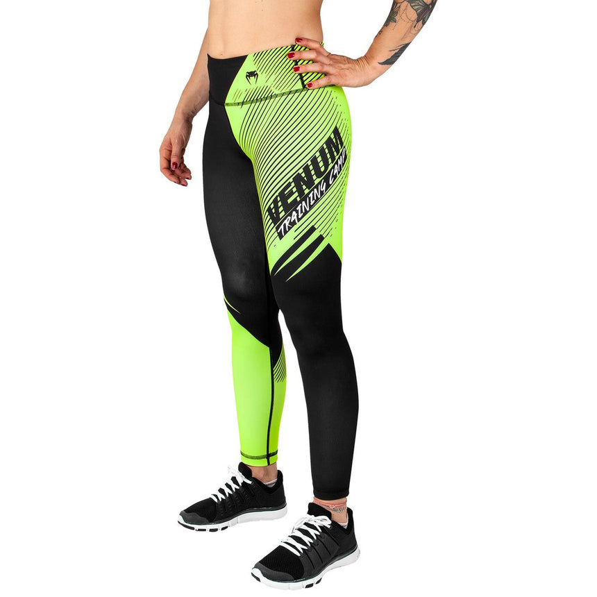 Venum Training Camp 2.0 Ladies Leggings Black-Yellow