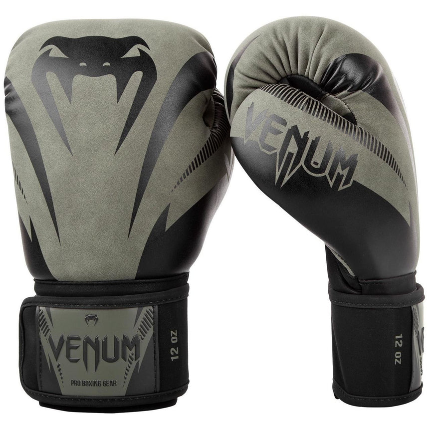 Venum Impact Boxing Gloves Khaki/Black