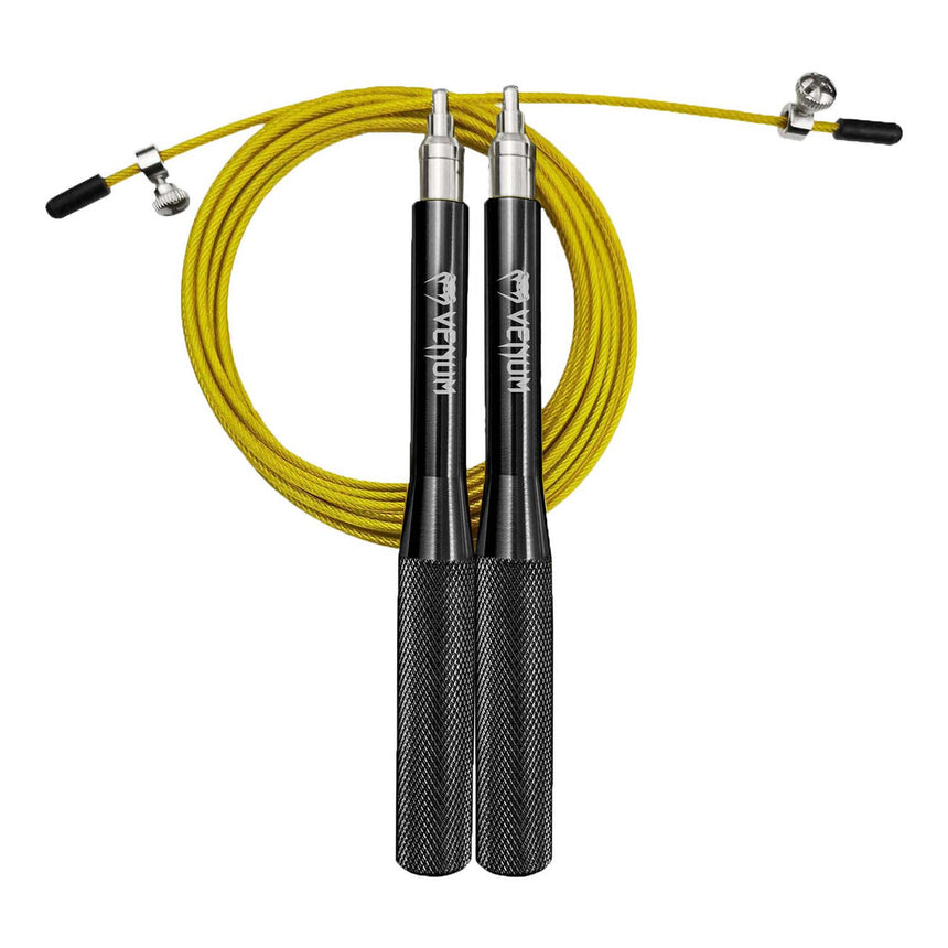 Venum Thunder Evo Jump Rope Black-Neo Yellow