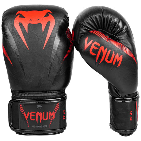 Venum Impact Boxing Gloves Black-Red