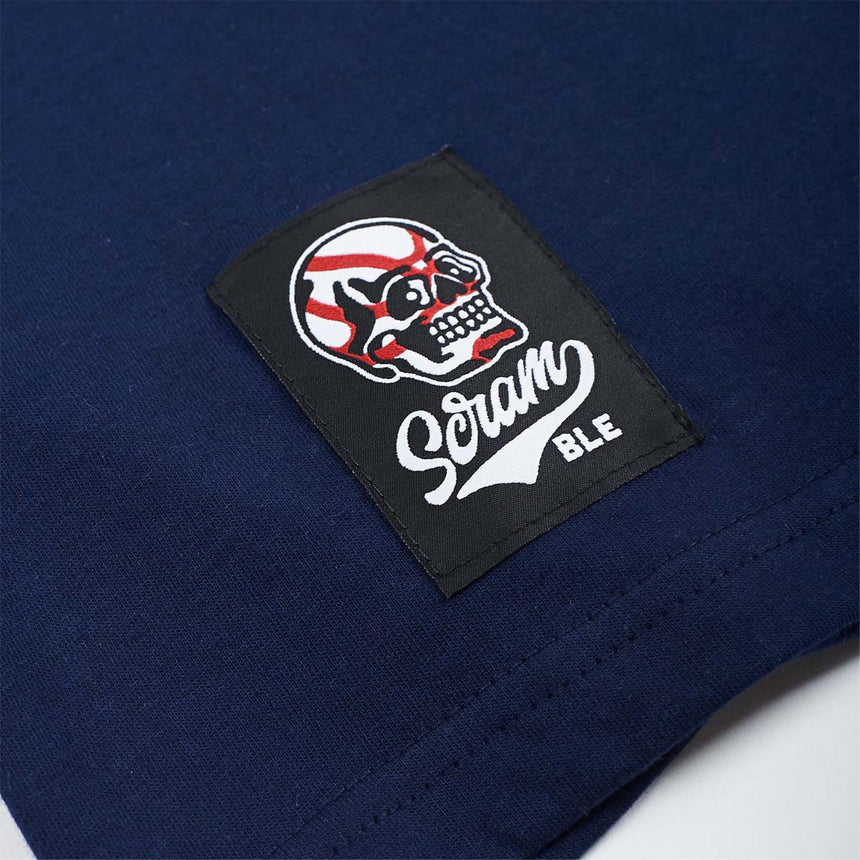 Scramble Skabuki Long Sleeve T-Shirt  Navy