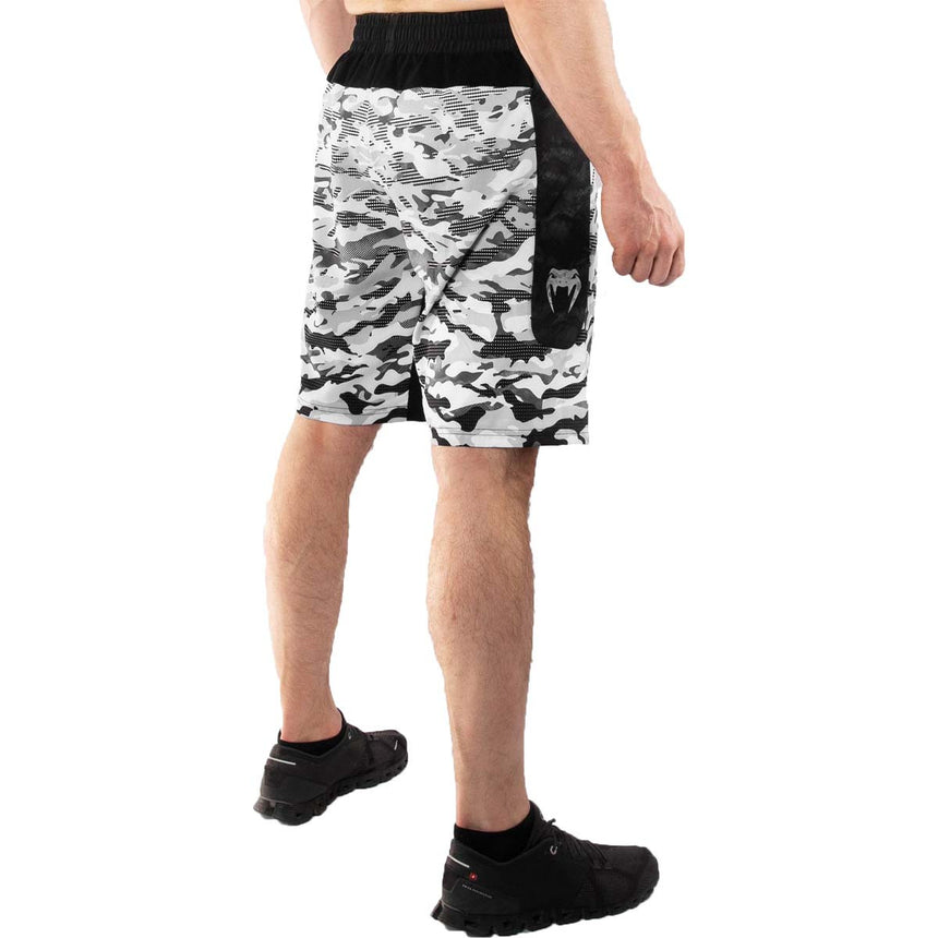 Venum Defender Urban Camo Training Shorts White-Black