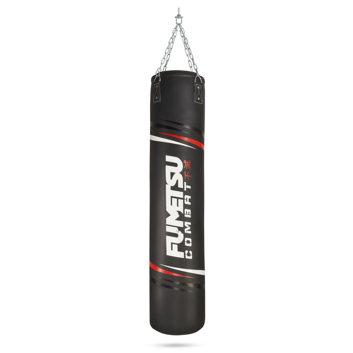 Fumetsu Charge 5ft Punch Bag BlackWhiteRed Made4Fitness