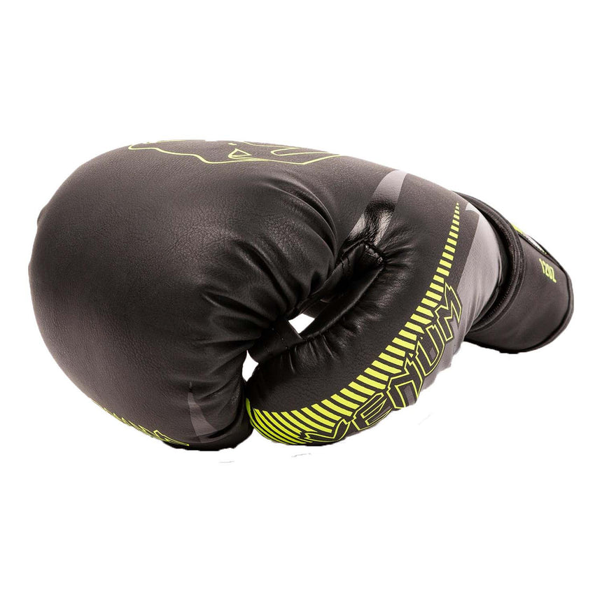Venum Impact Boxing Gloves Black-Neo Yellow
