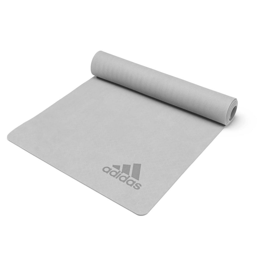 Adidas Premium 5mm Yoga Mat Grey