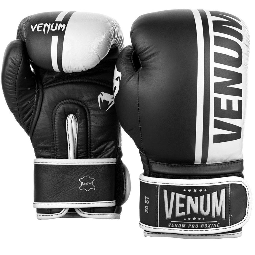 Venum Shield Pro Boxing Gloves Black/White