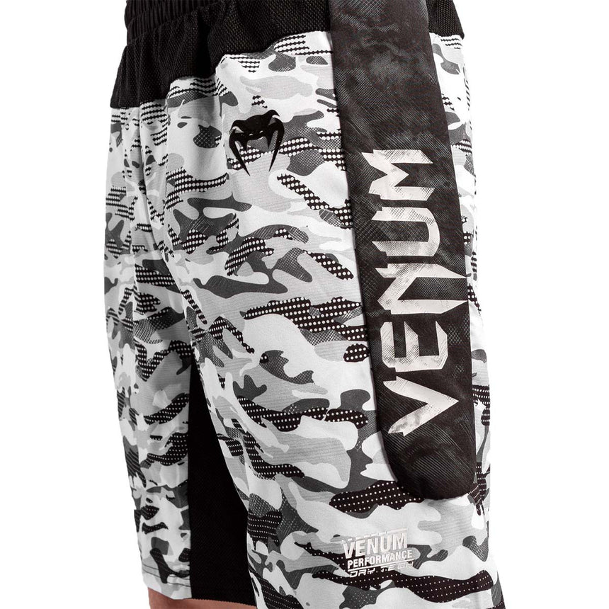 Venum Defender Urban Camo Training Shorts White-Black