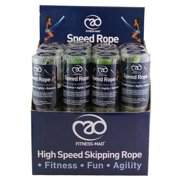 Fitness Mad Speedrope Box of 12