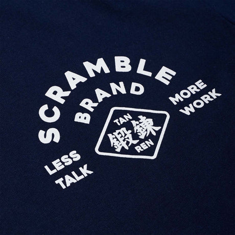 Scramble Less Talk T-Shirt Navy