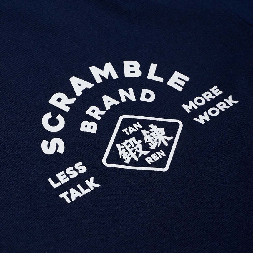 Scramble Less Talk T-Shirt Navy