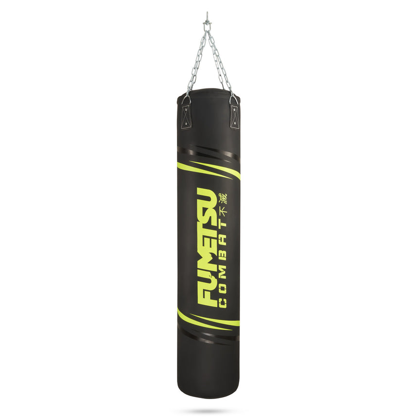 Fumetsu Charge 5ft Punch Bag Black-Neon