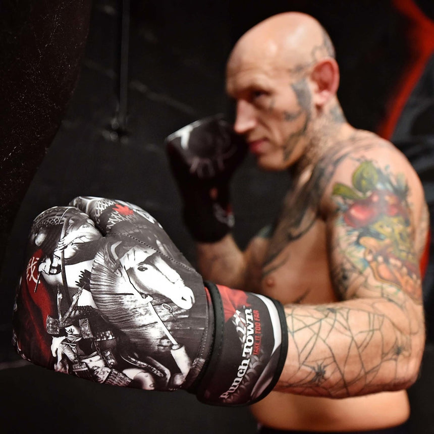 PunchTown Oni Battle Washable Boxing Gloves