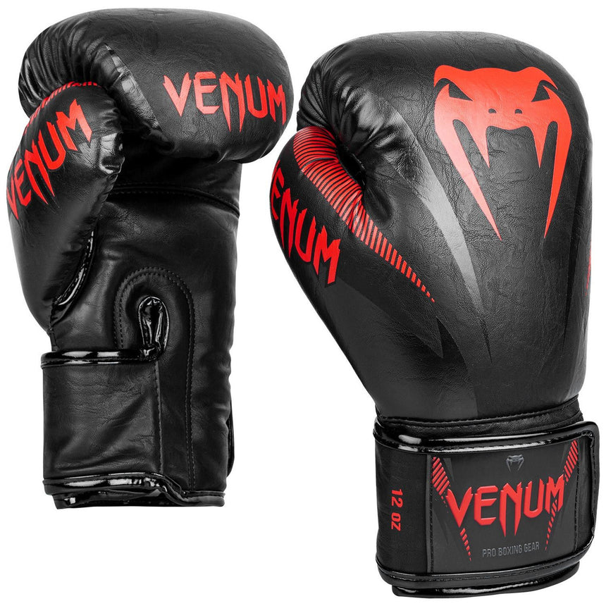 Venum Impact Boxing Gloves Black-Red