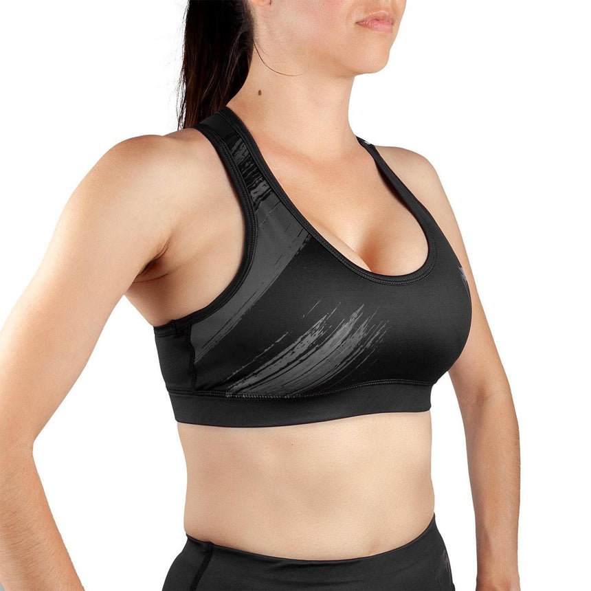 Venum Womens Rapid 2.0 Sports Bra Black/Black