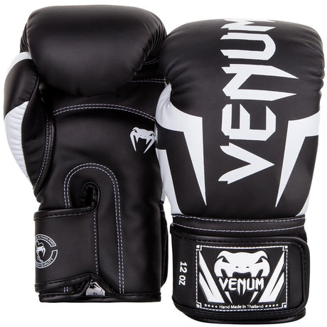 Venum Elite Boxing Gloves Black-White