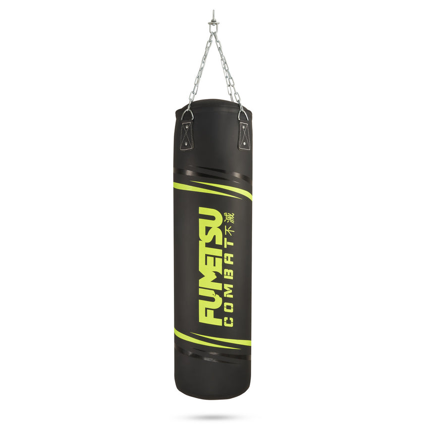 Fumetsu Charge 4ft Punch Bag Black-Neon
