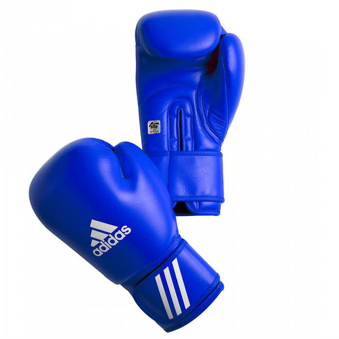 Adidas AIBA Boxing Gloves Blue