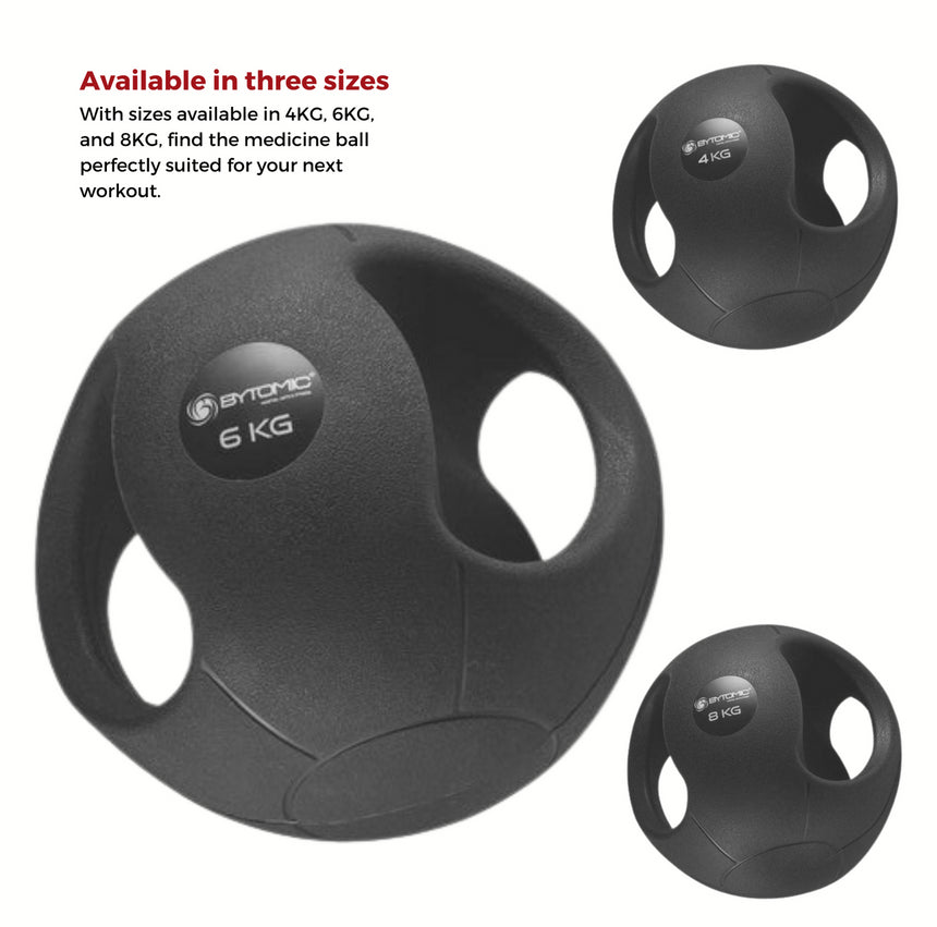 Bytomic Double Grip Medicine Ball 6kg