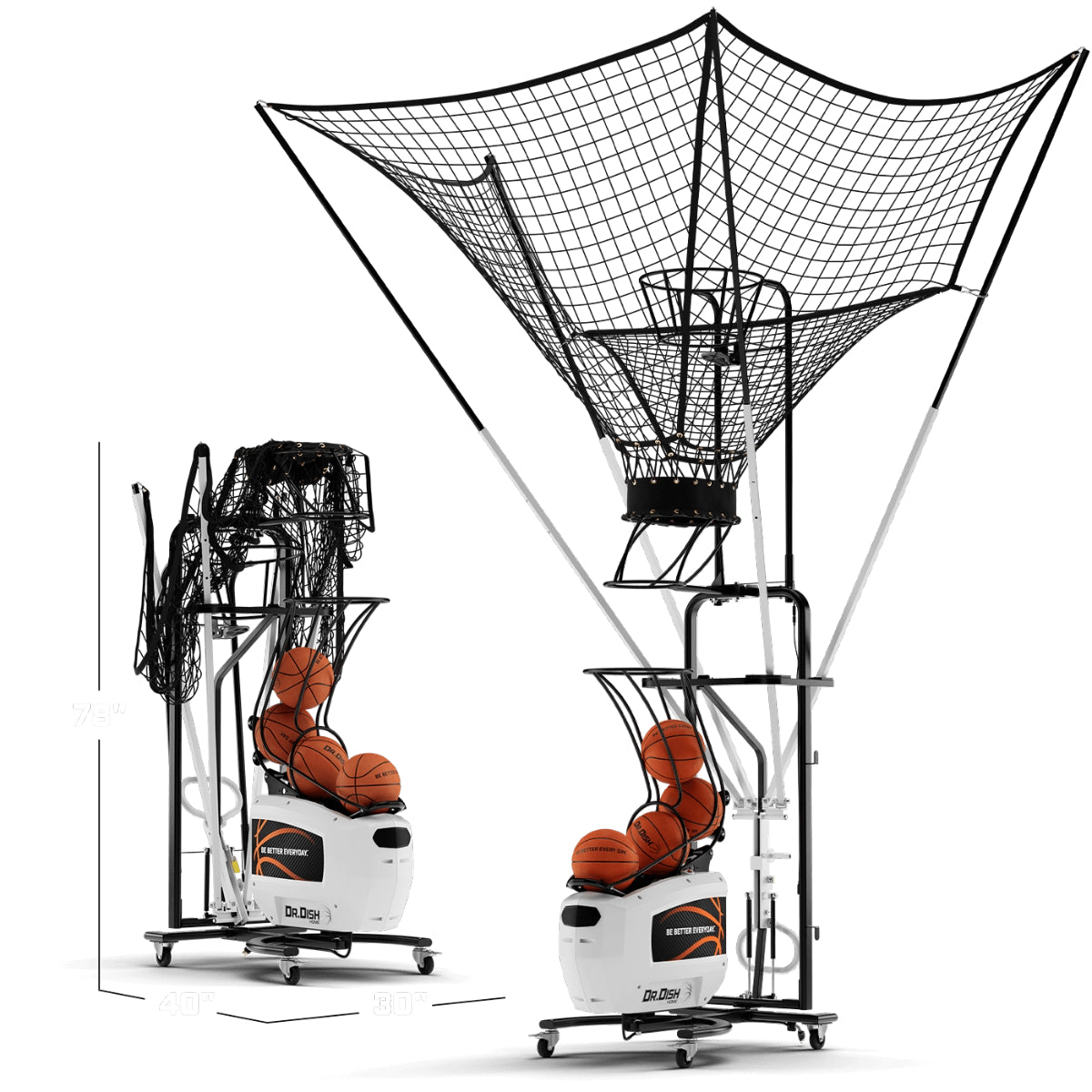 Dr Dish Home Basketball Shooting Machine