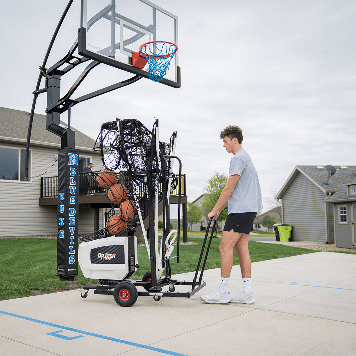 Dr Dish Home Basketball Shooting Machine